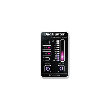 Детектор скрытых жучков, видеокамер и прослушивающих устройств "BugHunter CR-01" Карточка